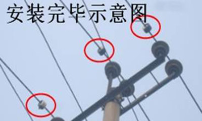 智能远程用电稽查仪的安装完毕示意图 智能远程用电稽查仪的安装完毕示意图