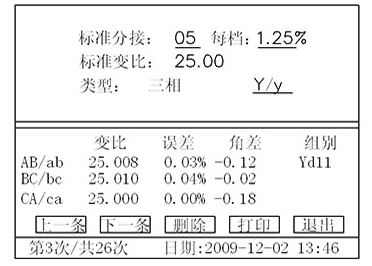 特种变比测试仪