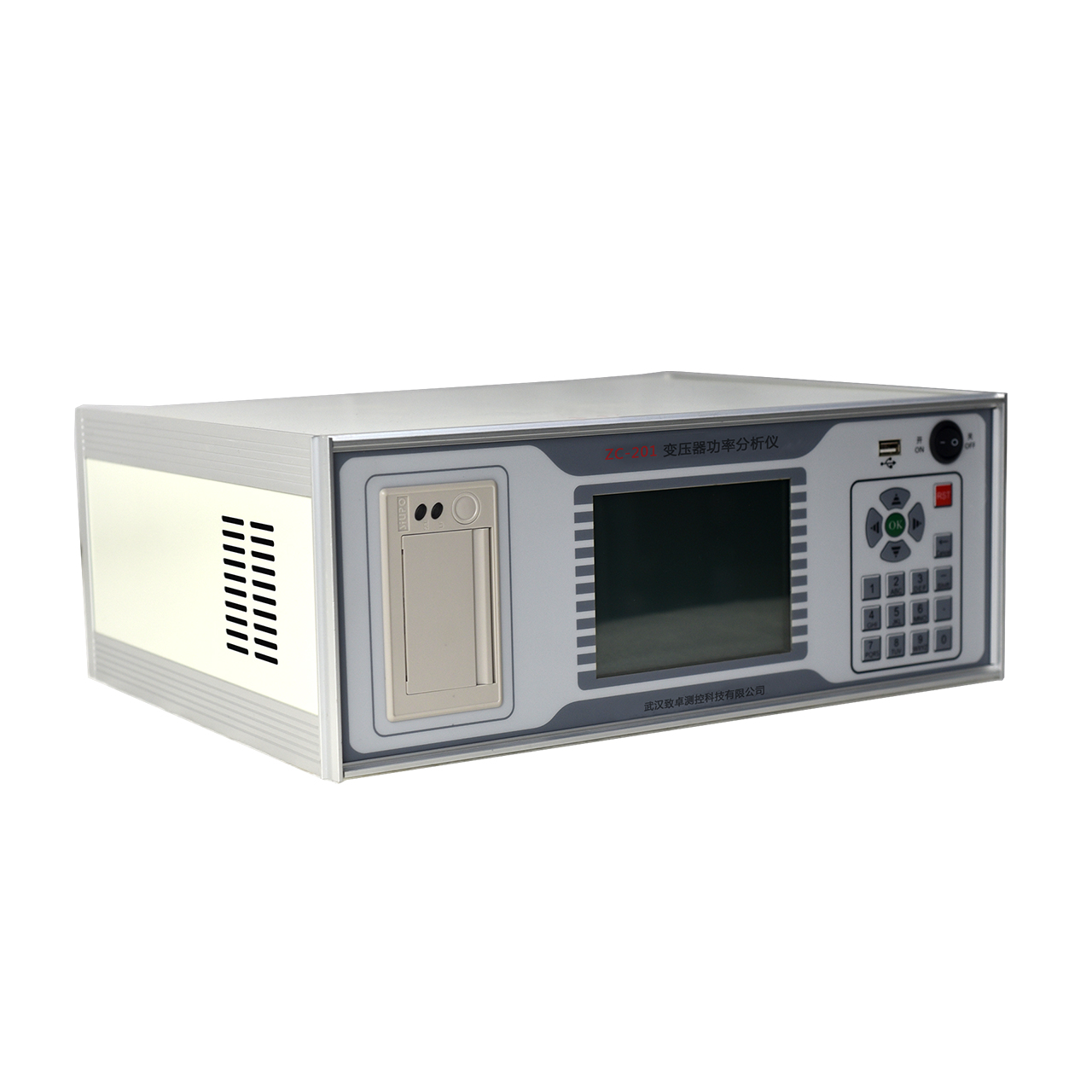zc-201A变压器功率分析仪右视图大